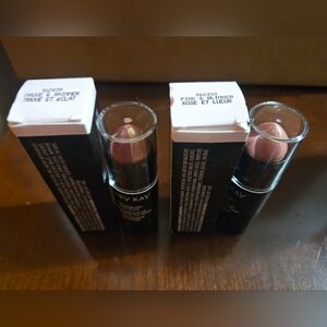 Blush Shimmer Dual Tone Blush & Highlighter NIB discontinued 2 Colors 1 Item